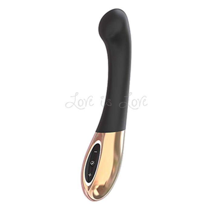Zini Soon G-Spot Vibrator Black And Gold (Beautifully Designed For Targeted G-Spot Pleasure)