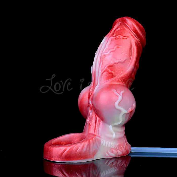 Hyena Knotted Open Ended Squirting Fantasy Penis Sheath