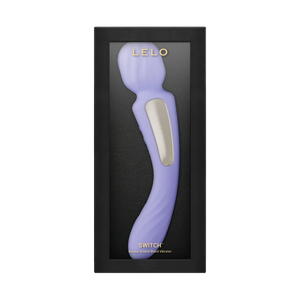 Lelo Switch App-Controlled Double-Sided Wand Vibrator lilac soft pink aqua Lelo Switch App-Controlled Double-Sided Wand Vibrator Award-Winning & Famous - Lelo Buy Sex Toys in Singapore LoveisLove U4Ria