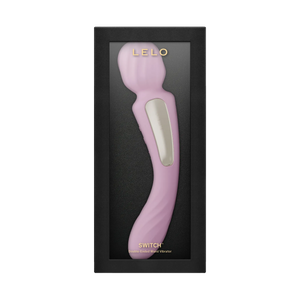 Lelo Switch App-Controlled Double-Sided Wand Vibrator lilac soft pink aqua Lelo Switch App-Controlled Double-Sided Wand Vibrator Award-Winning & Famous - Lelo Buy Sex Toys in Singapore LoveisLove U4Ria