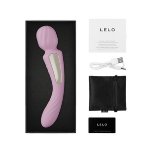 Lelo Switch App-Controlled Double-Sided Wand Vibrator lilac soft pink aqua Lelo Switch App-Controlled Double-Sided Wand Vibrator Award-Winning & Famous - Lelo Buy Sex Toys in Singapore LoveisLove U4Ria