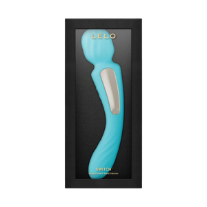 Lelo Switch App-Controlled Double-Sided Wand Vibrator lilac soft pink aqua Lelo Switch App-Controlled Double-Sided Wand Vibrator Award-Winning & Famous - Lelo Buy Sex Toys in Singapore LoveisLove U4Ria