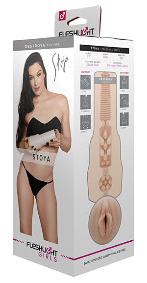 Fleshlight Girl Stoya Destroya Vagina (In Latest Packaging NEW Edition)
