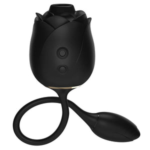 Fifty Shades of Grey Dark Blushing Rose Clitoral Suction And Vibrating Egg For Her - Clitoral Suction Buy Sex Toys in Singapore LoveisLove U4Ria