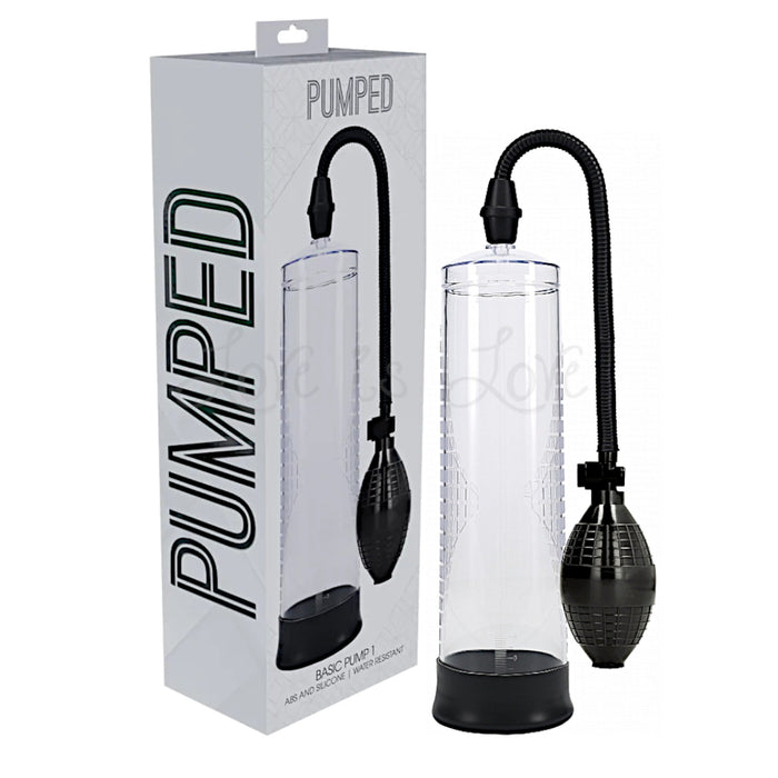 Shots Pumped Basic Pump 1 Water Resistant Transparent