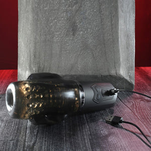 Zero Tolerance A Sucking Good Time Rechargeable Vibrating Stroker Black Smoke Male Masturbators - Stroke/Suck/Vibrate Buy in Singapore LoveisLove U4Ria