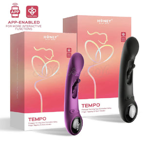 Honey Play Box Tempo Pressure Sensing App-Controlled Tapping G-Spot Vibrator Vibrators - G-Spot Vibrators Buy in Singapore LoveisLove U4Ria
