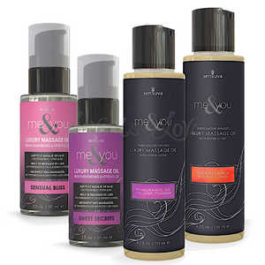 Sensuva Me & You Luxury Massage Oil with Pheromones & Hyper-Glide Enhancers & Essentials - Aromas & Stimulants  Buy Sex Toys in Singapore LoveisLove U4Ria