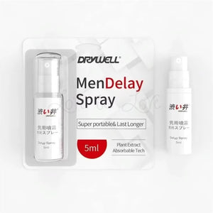 Drywell Male Delay Spray (Non-Numbing) 0.17 FL OZ / 5 ML or 1 FL OZ / 30 ML Enhancers & Essentials - Delay Buy Sex Toys in Singapore LoveisLove U4Ria