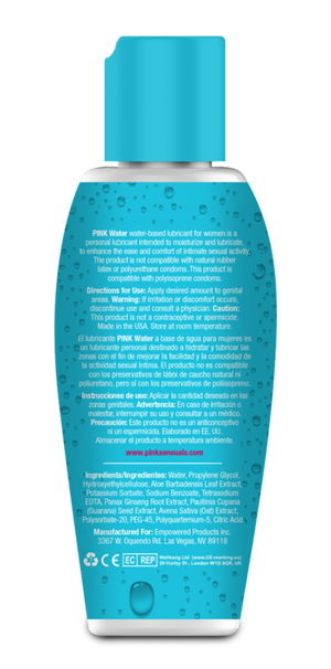 Pink Water Based Lubricant (New Packaging) Lubes & Toys Cleaners - Water Based Buy in Singapore LoveisLove U4Ria