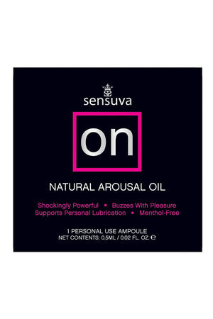 Sensuva ON For Her Natural Arousal Oil Original (Menthol Free)(In New Packaging Edition)