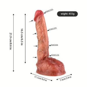 Parker Silicone Realistic Dildo Skin Touch Penis With Suction Cup 8.6 INCH Dildo - Realistic Dildos Buy Sex Toys in Singapore LoveisLove U4Ria