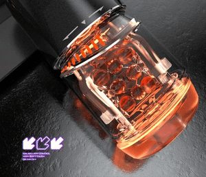 Galaku Little Cannon Rotating Suck Vibrating App-Controlled Cup Male Masturbators - Stroke/Suck/Vibrate Buy in Singapore LoveisLove U4Ria