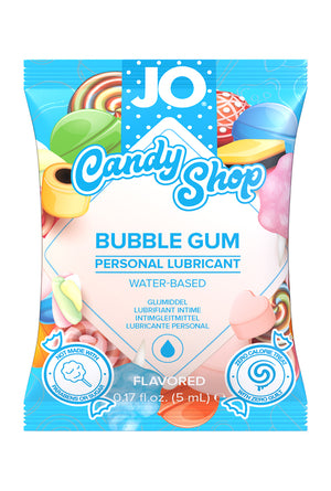 System JO H2O Flavored Candy Shop Bubble Gum or Butterscotch