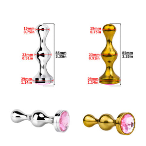 Realistic Nude Vagina Male Chastity Cage with 4 Rings, Pink Jewelled Silver Metal Plug and Belt For Him - Chastity Devices Buy Sex Toys in Singapore LoveisLove U4Ria