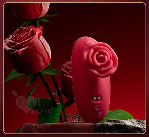 Erocome Rose Pluse With 10 Flapping Modes Red or Yellow Vibrators - Clitoral & Labia Buy Sex Toys in Singapore LoveisLove U4Ria