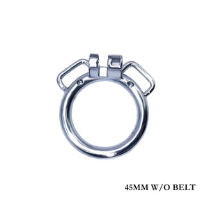 Stainless Steel Belt Compatible Base Ring for Chastity Cage #K-03 40mm, 45mm, 50mm With or Without Belt Buy in Singapore LoveisLove U4Ria 