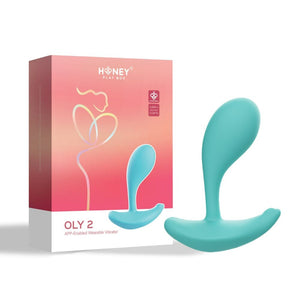 Honey Play Box Oly 2 Pressure Sensing App-Enabled Wearable Clit And G-Spot Vibrator blue Buy in Singapore LoveisLove U4Ria