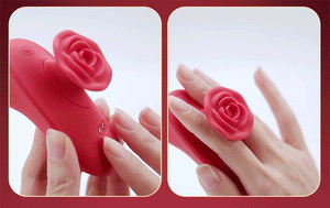 Erocome Rose Pluse With 10 Flapping Modes Red or Yellow Vibrators - Clitoral & Labia Buy Sex Toys in Singapore LoveisLove U4Ria