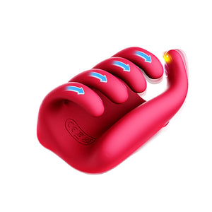 5-Finger Tapping Endurance Training Male Masturbator Red Male Mastubators - Vibrating Masturbators Male Mastubators - Vibrating Masturbator Buy Sex Toys in Singapore LoveisLove U4Rias