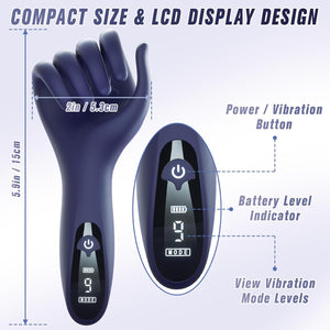 5-Finger Vibrating Endurance Training Male Masturbator Black Love is Love 5-Finger Vibrating Endurance Training Male Masturbator Black Love is Love