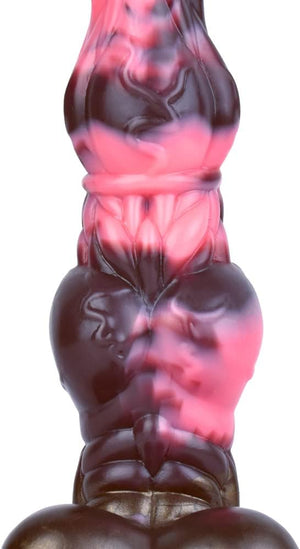 Gold Knight or Phantom Knight Horse Large Fantasy Silicone Dildo with Suction Cup 10 InchDildos - Large & Unique Dildos Buy Sex Toys in Singapore LoveisLove U4Ria