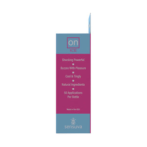 Sensuva ON For Her On Ice Natural Arousal Oil 5 ML 0.17 FL OZ (New Packaging) Enhancers & Essentials - Her Sex Drive Buy Sex Toys in Singapore LoveisLove U4Ria