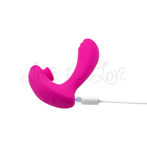 Swan Lamode Airkiss Air Breeze Dual Clit & G-Spot Vibrator Pink