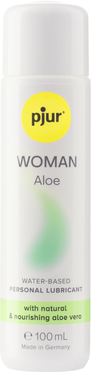 Pjur Woman Aloe Water Based Personal Lubricant 30 ML or 100 ML (Brand New Box Image)