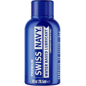 Swiss Navy Premium Water-Based Lubricant 2 oz or 4 oz or 8 oz or 16 oz or 32 oz