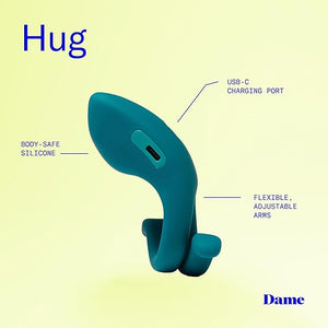 Dame Hug Vibrating Couples Ring Fir or Steel Cock Rings - Vibrating Cock Rings Buy Sex Toys in Singapore LoveisLove U4Ria