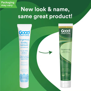 Good Clean Love Regenesis Water-Based Fertility Lubricant 2 FL oz 59 ML (Exp 05/2027)