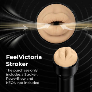 Kiiroo Strokers Feel Victoria June Mouth With or Without PowerBlow Male Masturbators - Automatic Masturbators Buy Sex Toys in Singapore LoveisLove U4Ria