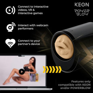 Kiiroo Strokers Feel Victoria June Mouth With or Without PowerBlow Male Masturbators - Automatic Masturbators Buy Sex Toys in Singapore LoveisLove U4Ria