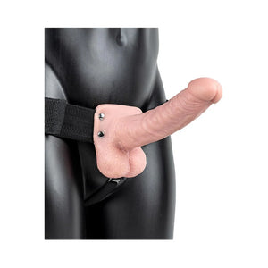 Shots RealRock Realistic Hollow Strap-On 6 Inch or 7 Inch with or without balls Strap-Ons & Harnesses - Hollow Strap-Ons Buy in Singapore LoveisLove U4Ria