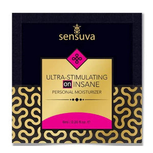 Sensuva ON Insane Ultra-Stimulating Personal Moisturizer 6 ML Sachet