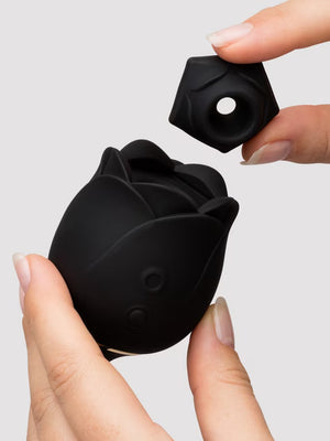 Fifty Shades of Grey Dark Blushing Rose Clitoral Suction And Vibrating Egg For Her - Clitoral Suction Buy Sex Toys in Singapore LoveisLove U4Ria