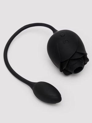 Fifty Shades of Grey Dark Blushing Rose Clitoral Suction And Vibrating Egg For Her - Clitoral Suction Buy Sex Toys in Singapore LoveisLove U4Ria