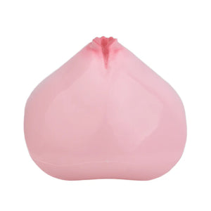 Realistic Nude Vagina Male Chastity Cage with 4 Rings, Pink Jewelled Silver Metal Plug and Belt For Him - Chastity Devices Buy Sex Toys in Singapore LoveisLove U4Ria