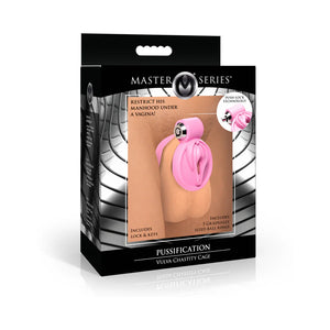 Master Series Pussification Vulva Locking Chastity Cage For Him - Chastity Devices Buy in Singapore LoveisLove U4Ria