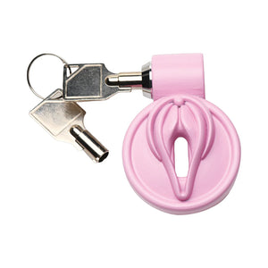 Master Series Pussification Vulva Locking Chastity Cage For Him - Chastity Devices Buy in Singapore LoveisLove U4Ria