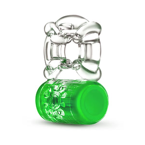 Blush Play With Me Pleaser Rechargeable C-Ring Blue or Neon Green Cock Rings - Vibrating Cock Rings Buy Sex Toys in Singapore LoveisLove U4Ria