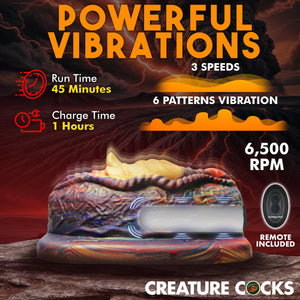 Creature Cocks Hell's Angel Vibrating Silicone Remote Controlled Grinder Vibrators - Luxury Vibrators Buy Sex Toys in Singapore LoveisLove U4Ria
