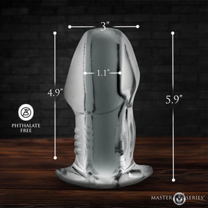 Master Series Dicked Hollow Anal Plug Clear Anal - Anal Probes & Tools Buy Sex Toys in Singapore LoveisLove U4Ria