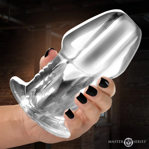 Master Series Dicked Hollow Anal Plug Clear Anal - Anal Probes & Tools Buy Sex Toys in Singapore LoveisLove U4Ria