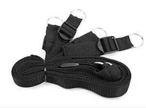 Adjustable Bed Restraint with Detachable Cuffs Set Black Bondage - Bedroom Bondage Kits Buy Sex Toys in Singapore LoveisLove U4Ria