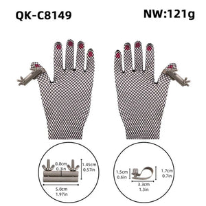 Adjustable Textured Steel Nipple Clamps with Detachable Finger Loops and Gloves Nipple Toys - Nipple Clamps Buy Sex Toys in Singapore LoveisLove U4Ria