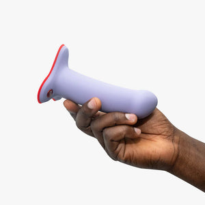 Fun Factory Amor Harness Friendly Suction Base Silicone Dildo Lavender or BlackRed (New Amor Series) Award-Winning & Famous - Fun Factory  Buy Sex Toys in Singapore LoveisLove U4Ria