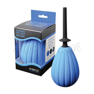 Aneros Prelude Enema Bulb Kit Anal Douche Red or Special Edition Blue