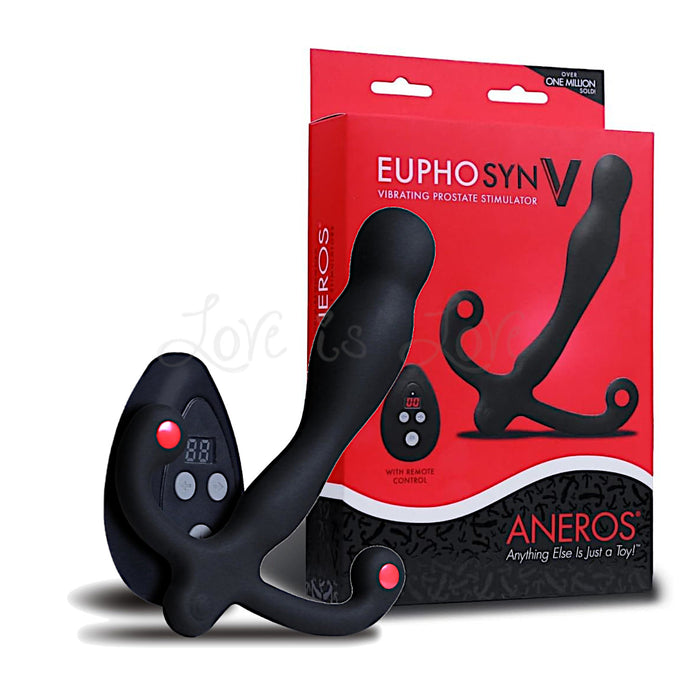 Aneros Eupho Syn V Vibrating Prostate Stimulator with Remote Control